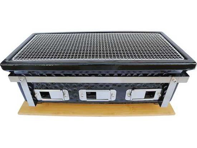 Patton japanese shichirin grill rechthoek large (55cce510) - afbeelding 13 van  16