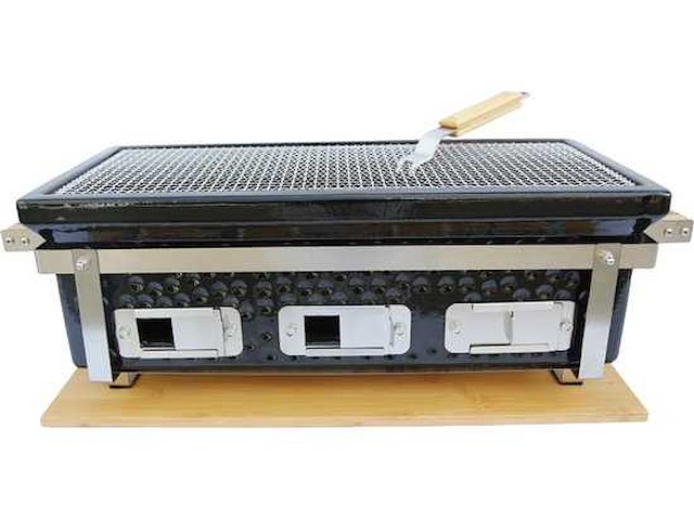 Patton japanese shichirin grill rechthoek large (55cce510) - afbeelding 1 van  16