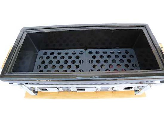 Patton japanese shichirin grill rechthoek large (55cce510) - afbeelding 4 van  4