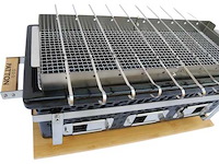 Patton japanese shichirin grill rechthoek large (55cce510) - afbeelding 6 van  9