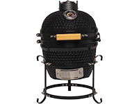 Patton kamado houtskool bbq 13inch mat zwart (55cce184)