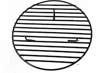 Patton kamado houtskool bbq 13inch mat zwart (55cce184) - afbeelding 4 van  5