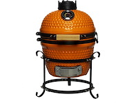 Patton kamado houtskool bbq 13inch oranje (55cce180) - afbeelding 1 van  5