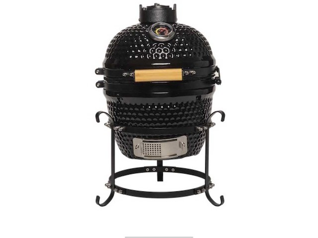 Patton kamado houtskool bbq 13inch zwart (55cce202) - afbeelding 1 van  3