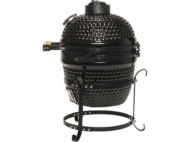 Patton kamado houtskool bbq 13inch zwart (55cce202) - afbeelding 2 van  2