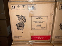 Patton kamado houtskool bbq 13inch zwart (55cce202) - afbeelding 5 van  5