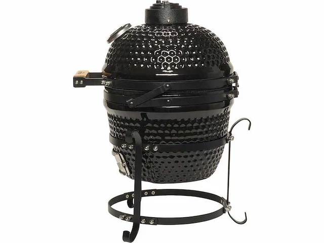 Patton kamado houtskool bbq 13inch zwart (55cce202) - afbeelding 7 van  7