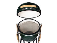 Patton kamado houtskool bbq 21 inch groen (55cce302) - afbeelding 1 van  1