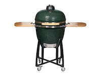 Patton kamado houtskool bbq 21 inch groen (55cce302) - afbeelding 1 van  4