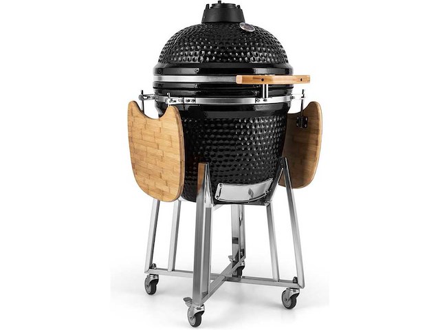 Patton kamado houtskool bbq 21 inch zwart (55cce301) - afbeelding 3 van  4