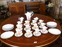 Paul wunderlich voor rosenthal. theeservies uit de mythos-serie. jaren 80/90. - afbeelding 1 van  5