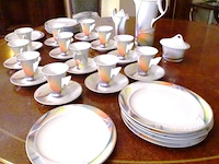 Paul wunderlich voor rosenthal. theeservies uit de mythos-serie. jaren 80/90. - afbeelding 3 van  5