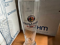Paulaner weissbier speciaal bierglazen (78x) - afbeelding 4 van  5