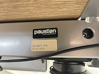 Paustian a-one hæve sænkebord - elektrisch zit-sta bureau 160x80 met scheidingswand - afbeelding 10 van  15