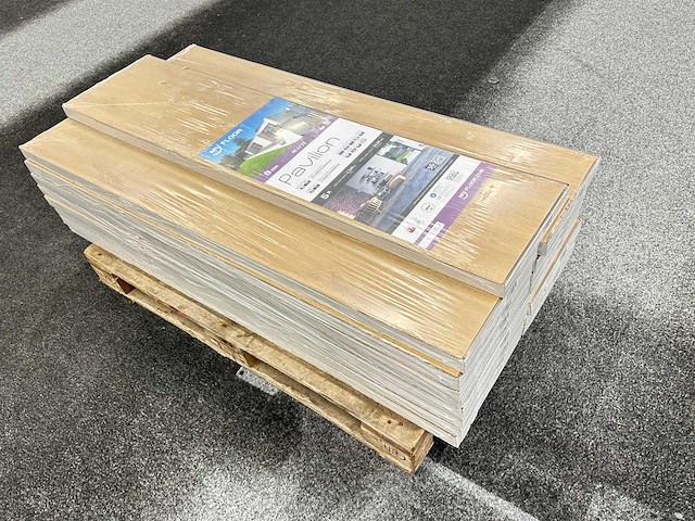 Pavilion - laminaatvloer 38m2 naturel eiken - afbeelding 1 van  4