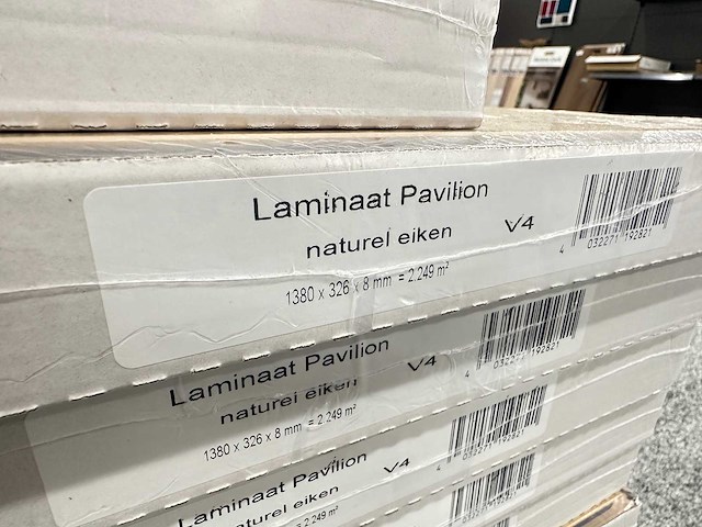 Pavilion - laminaatvloer 38m2 naturel eiken - afbeelding 4 van  4