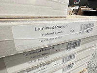 Pavilion - laminaatvloer 38m2 naturel eiken - afbeelding 4 van  4