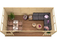 Paviljoen kristina 560x284x264 cm - afbeelding 1 van  7