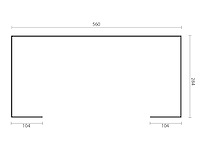 Paviljoen kristina 560x284x264 cm - afbeelding 4 van  7