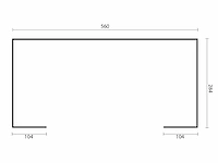 Paviljoen kristina 560x284x264 cm - afbeelding 5 van  8