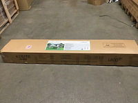 Paviljoentent 330x330x268 cm leco, milena, licht grijs - afbeelding 2 van  5