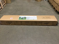 Paviljoentent 330x330x268 cm leco, milena, licht grijs - afbeelding 2 van  5