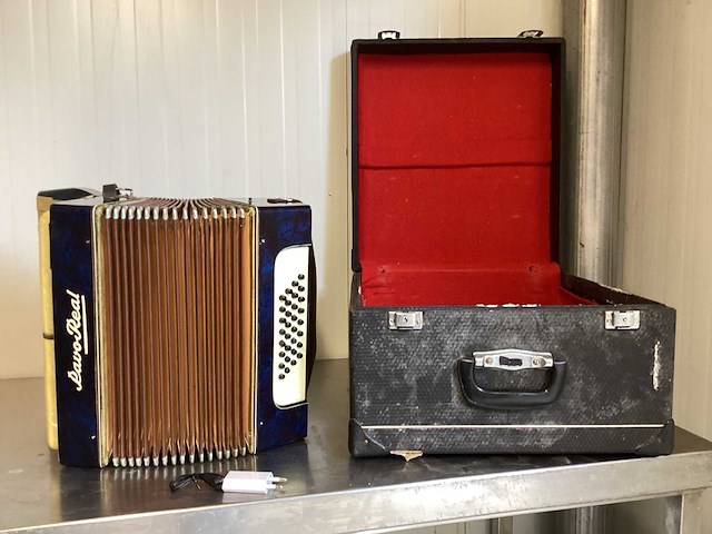 Pavo real accordeon met jbl box - afbeelding 7 van  9