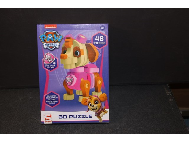 Paw patrol 3 dpuzzle 1x in kr 7 - afbeelding 3 van  3