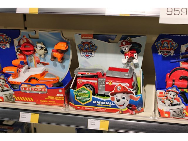 Paw patrol producten op drie schappen, 30 stuks. - afbeelding 4 van  4