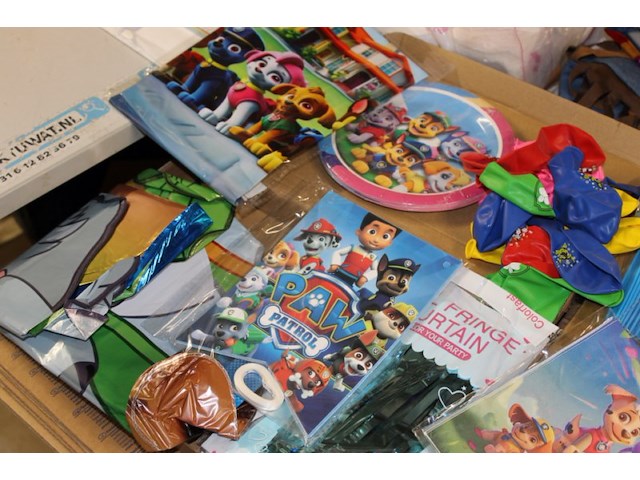 Pawpatrol feest set ruim 40 delig in ds p - afbeelding 3 van  7
