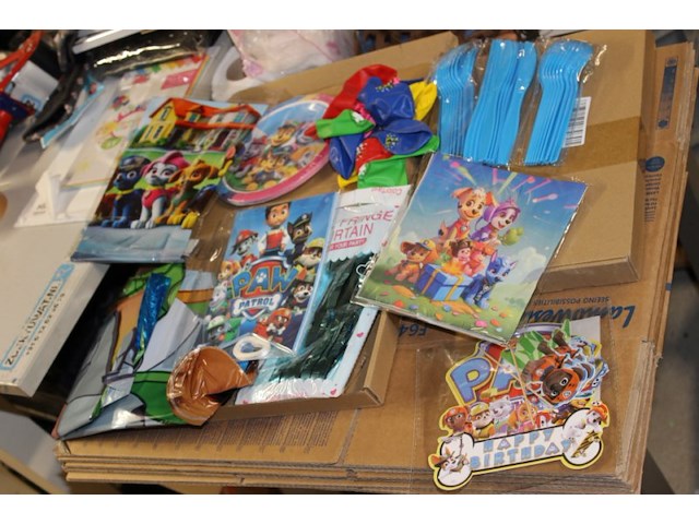 Pawpatrol feest set ruim 40 delig in ds p - afbeelding 1 van  7