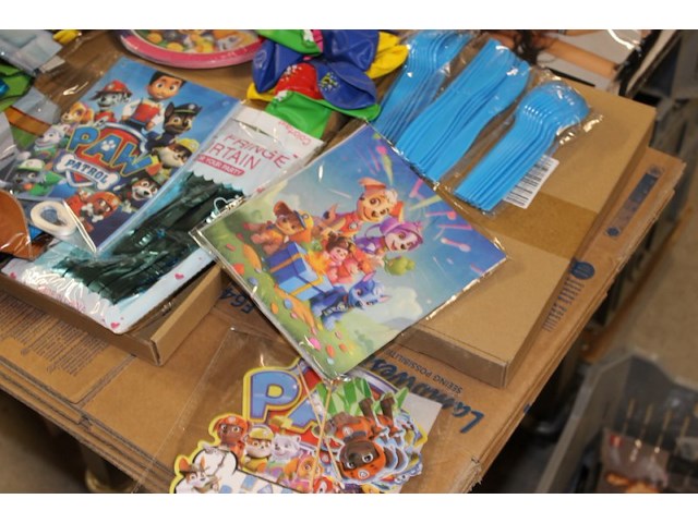Pawpatrol feest set ruim 40 delig in ds p - afbeelding 4 van  7