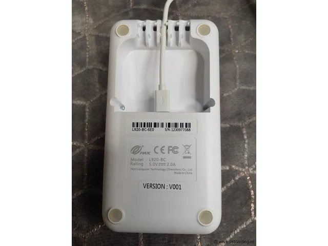 Pax mobiele betaalterminal a920-3aw-re5-31eu - afbeelding 8 van  11