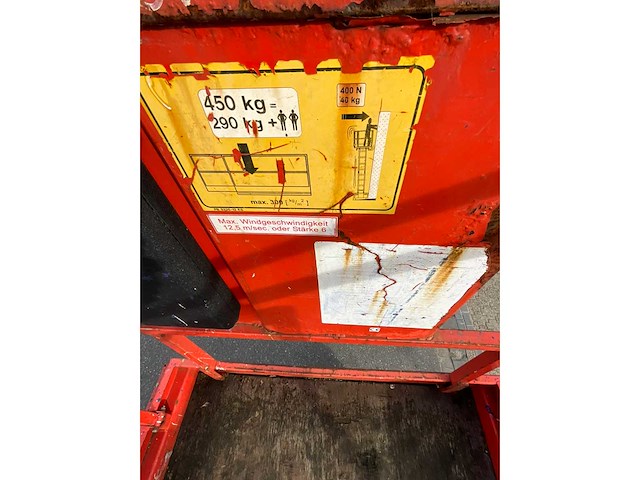 Pb - s225-12es - hoogwerker werkhoogte 22,5 meter, bj 2011 - afbeelding 25 van  34