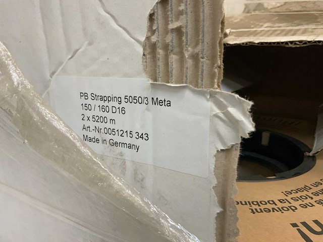 Pb strappingband 50mmx5200m (26x) - afbeelding 3 van  5
