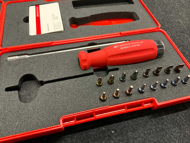 Pb swiss tool pb 9320 b3 moment schroevendraaier gereedschap set - afbeelding 4 van  5