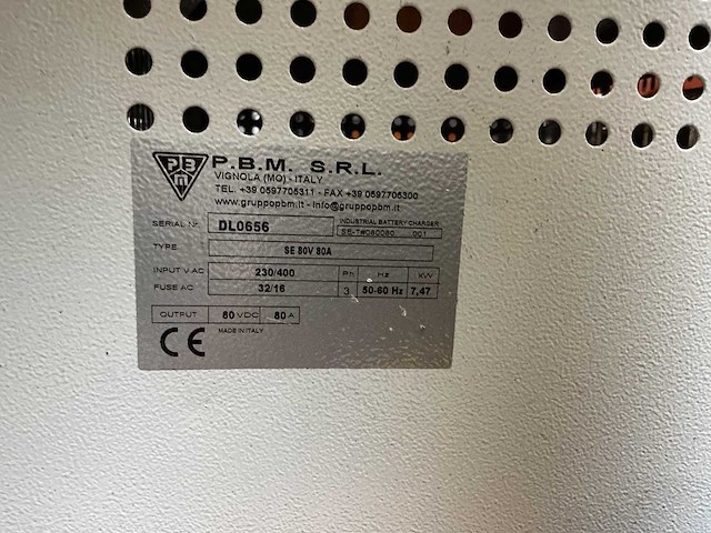 P.b.m. - 80v 80v - battery chargers - afbeelding 2 van  2