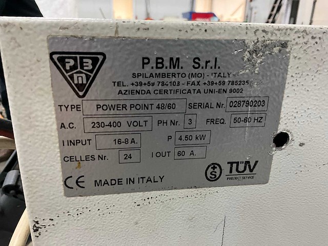 Pbm power point acculader - afbeelding 4 van  4