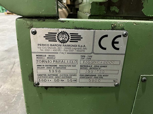 Pbr - t35 snc - teach-in lathe - afbeelding 12 van  17