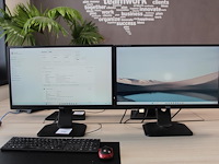 Pc configuratie hp prodesk 400 g& small form factor pc met twee beeldschermen iiyama xub2493hs, toetsenbord... - afbeelding 1 van  5