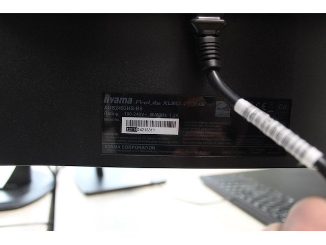 Pc configuratie hp prodesk 400 g& small form factor pc met twee beeldschermen iiyama xub2493hs, toetsenbord... - afbeelding 5 van  5