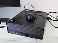 Pc configuratie hp prodesk 400 g& small form factor pc met twee beeldschermen iiyama xub2493hs, toetsenbord... - afbeelding 2 van  4