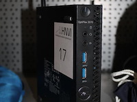 Pc dell optiplex 3070 met i5 processor, 8 gb werkgeheugen, windows 10 pro en 236 gb harde schijf. geen lader - afbeelding 2 van  2