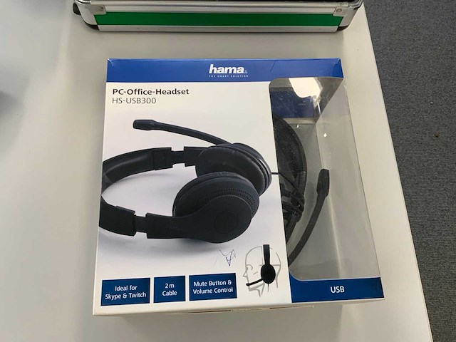 Pc-office hs-usb300 headset - afbeelding 2 van  4