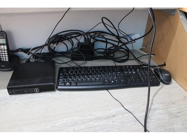 Pc opstelling dell, model optiplex 3070, intel core i3, met toetsenbord, muis en hp monitor 34 inch. - afbeelding 4 van  4
