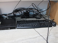 Pc opstelling dell, model optiplex 3070, intel core i3, met toetsenbord, muis en hp monitor 34 inch. - afbeelding 4 van  4