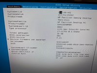 Pc opstelling hp met intel i7 processor, 16 gb intern geheugen, windows 11 pro, 12 gb grafische kaart nvidi... - afbeelding 12 van  12