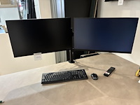 Pc opstelling hp met intel i7 processor, 16 gb intern geheugen, windows 11 pro, 12 gb grafische kaart nvidi... - afbeelding 1 van  9