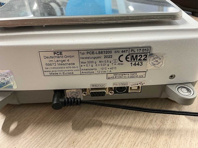 Pce instruments - weegschaal (2x) - afbeelding 5 van  9