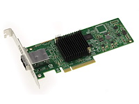 Pcie 3.0 sas 12 gb 8poorts interne controllerkaart. oemmodel 93008e - afbeelding 2 van  4